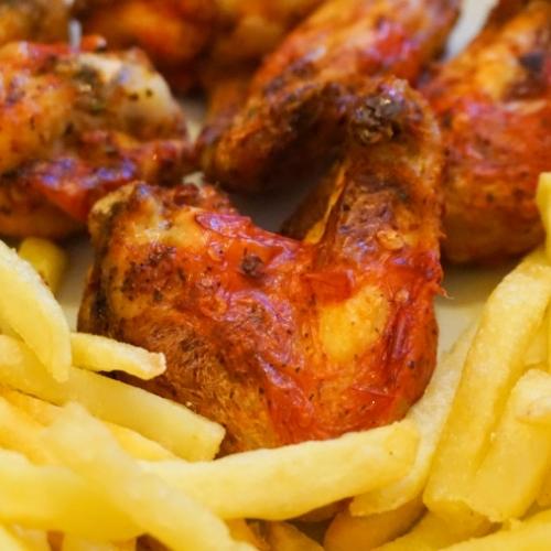 1/4 Chicken Chips and Drink